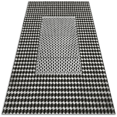 Kültéri szőnyeg 3D-s mintázat