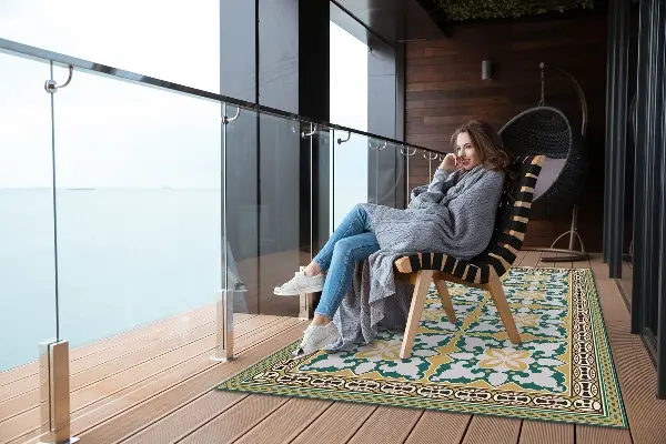 Kültéri szőnyeg Boho stílusú
