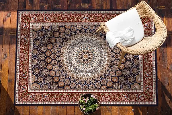 Kültéri szőnyeg teraszra Hipnotizált mandala
