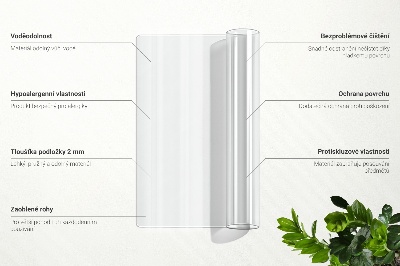 Puha üveg asztalhoz