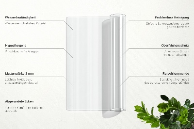 Puha üveg asztalhoz