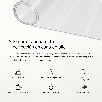 Puha üveg asztalhoz