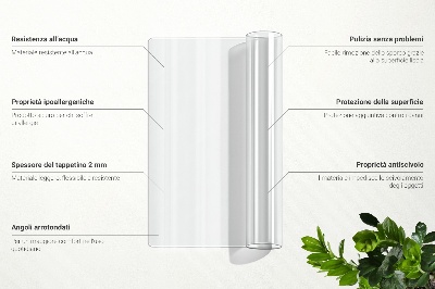 Puha üveg asztalhoz