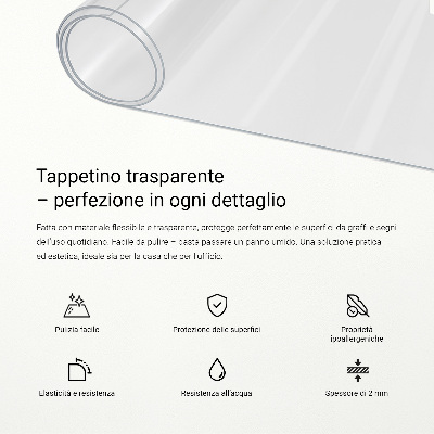 Puha üveg asztalhoz