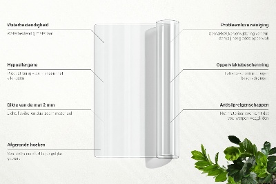 Puha üveg asztalhoz