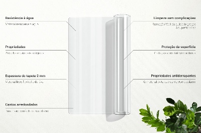 Puha üveg asztalhoz