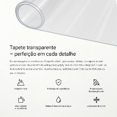 Puha üveg asztalhoz