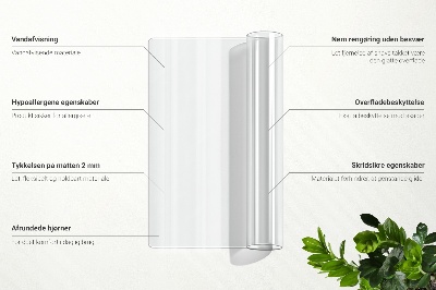 Puha üveg asztalhoz