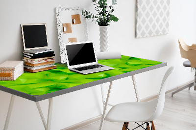 Íróasztal alátét Absztrakció zöld