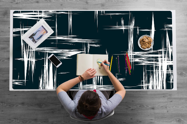 Íróasztal alátét Fehér karcolások