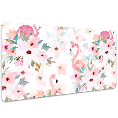 Könyökalátét Flamingos virágok