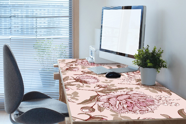 Könyökalátét Rózsaszín peonies