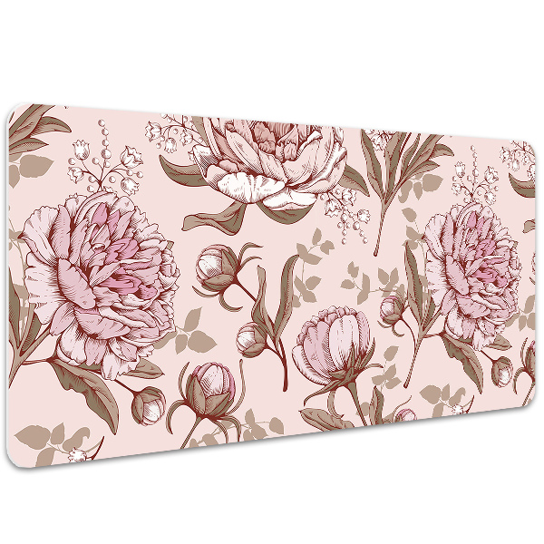 Könyökalátét Rózsaszín peonies