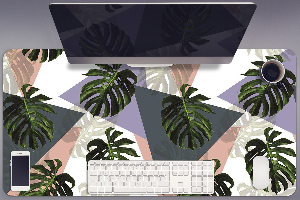 Könyökalátét Monstera minta