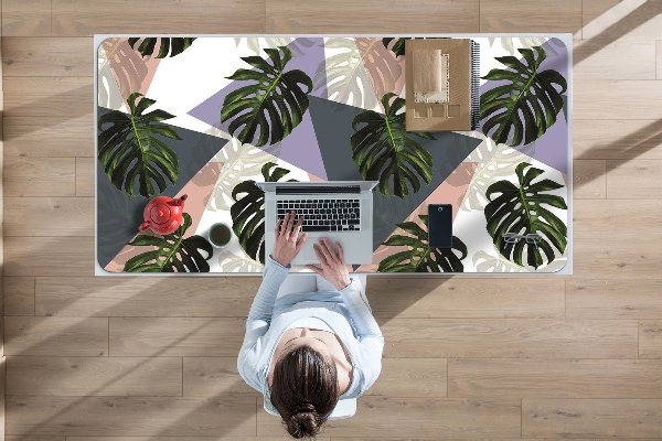 Könyökalátét Monstera minta
