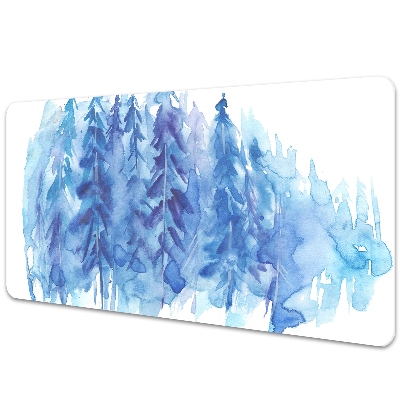 Könyökalátét Akvarell téli erdő