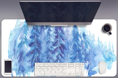 Könyökalátét Akvarell téli erdő