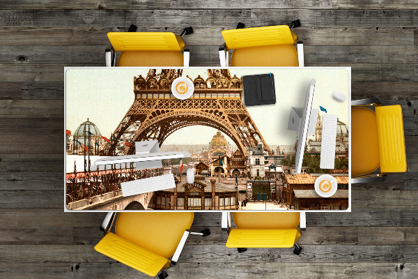 Könyökalátét Eiffel retro tower