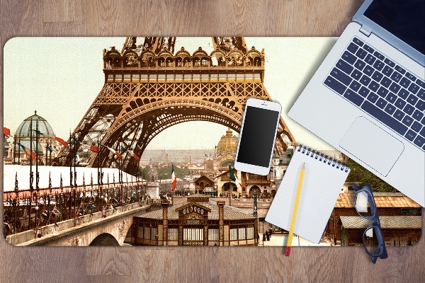 Könyökalátét Eiffel retro tower