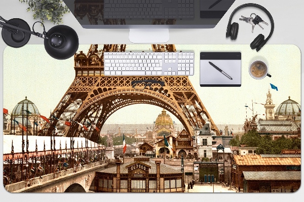 Könyökalátét Eiffel retro tower