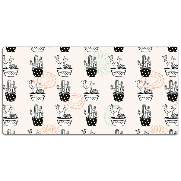 Íróasztal alátét A potok kaktuszai