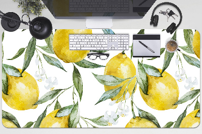 Íróasztal alátét Festett citrom