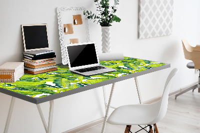Íróasztal alátét Akvarell levelek
