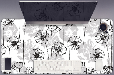 Íróasztal alátét Glamour virágok