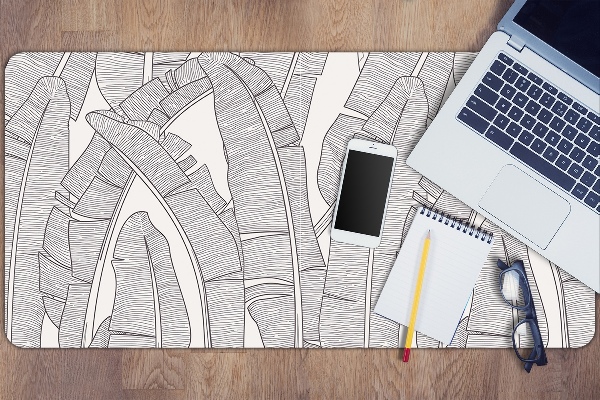 Íróasztal alátét Banán levelek