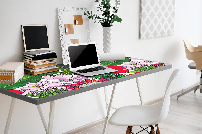 Íróasztal alátét Színes virágok