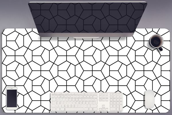 Íróasztal könyökalátét Geometriai formák