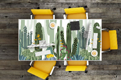 Íróasztal könyökalátét Virágzó kaktuszok