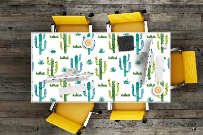 Íróasztal alátét Festett kaktuszok