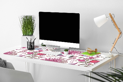Íróasztal alátét Madarak és virágok