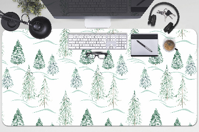 Íróasztal könyökalátét Téli karácsonyfa