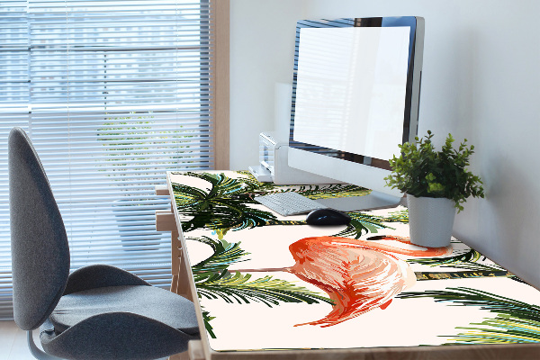 Íróasztal alátét Flamingók