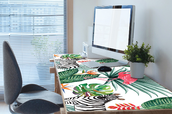 Könyökalátét Flamingó és zebra