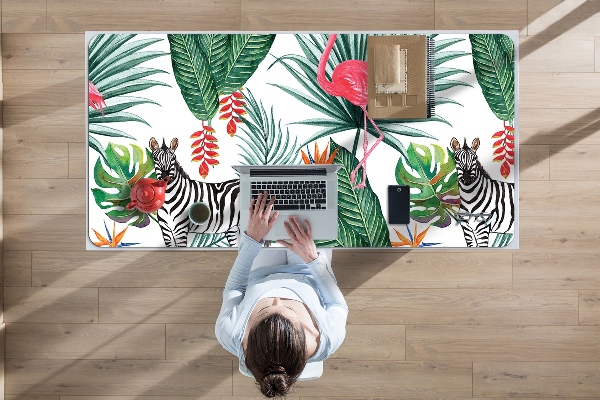 Könyökalátét Flamingó és zebra