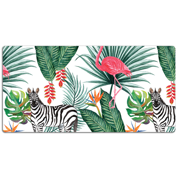 Könyökalátét Flamingó és zebra