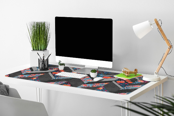 Könyökalátét Virágok a halszálkán