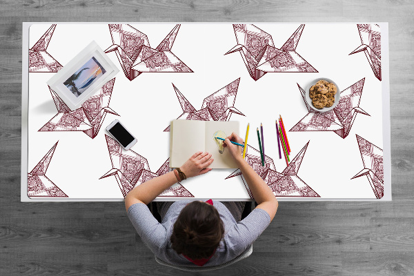 Könyökalátét Origami madarak