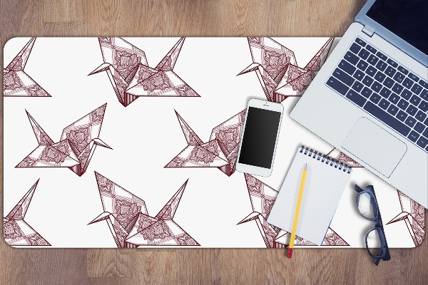 Könyökalátét Origami madarak