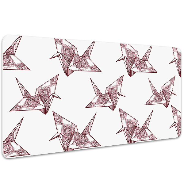 Könyökalátét Origami madarak