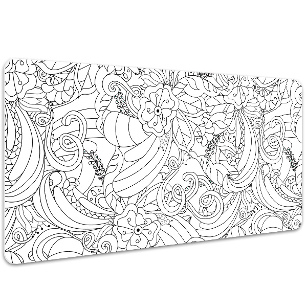 Könyökalátét Doodle mintázat