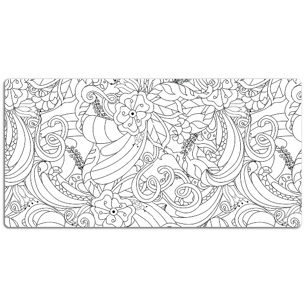 Könyökalátét Doodle mintázat