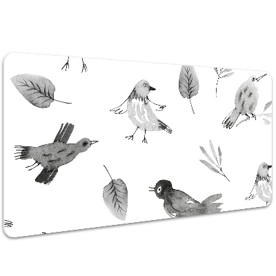 Íróasztal könyökalátét Rajzolt madarak