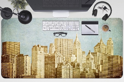 Íróasztal könyökalátét Manhattan felhőkarcolók