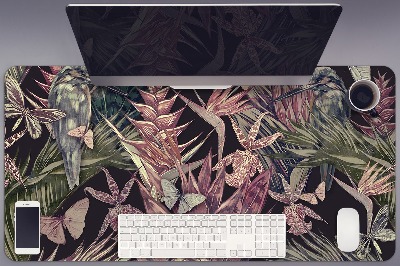 Íróasztal könyökalátét Koliber és pillangók