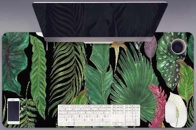 Íróasztal könyökalátét Trópusi levelek