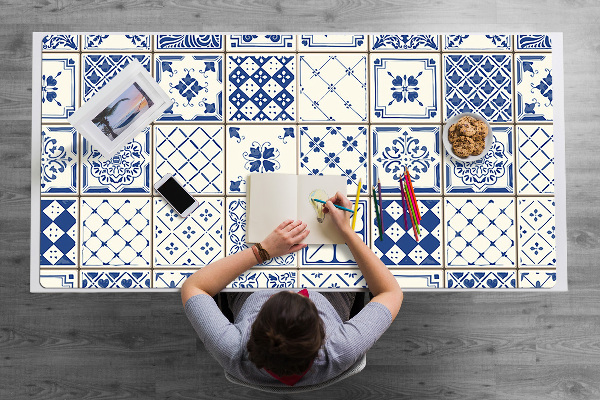 Íróasztal könyökalátét Azulejos csempe